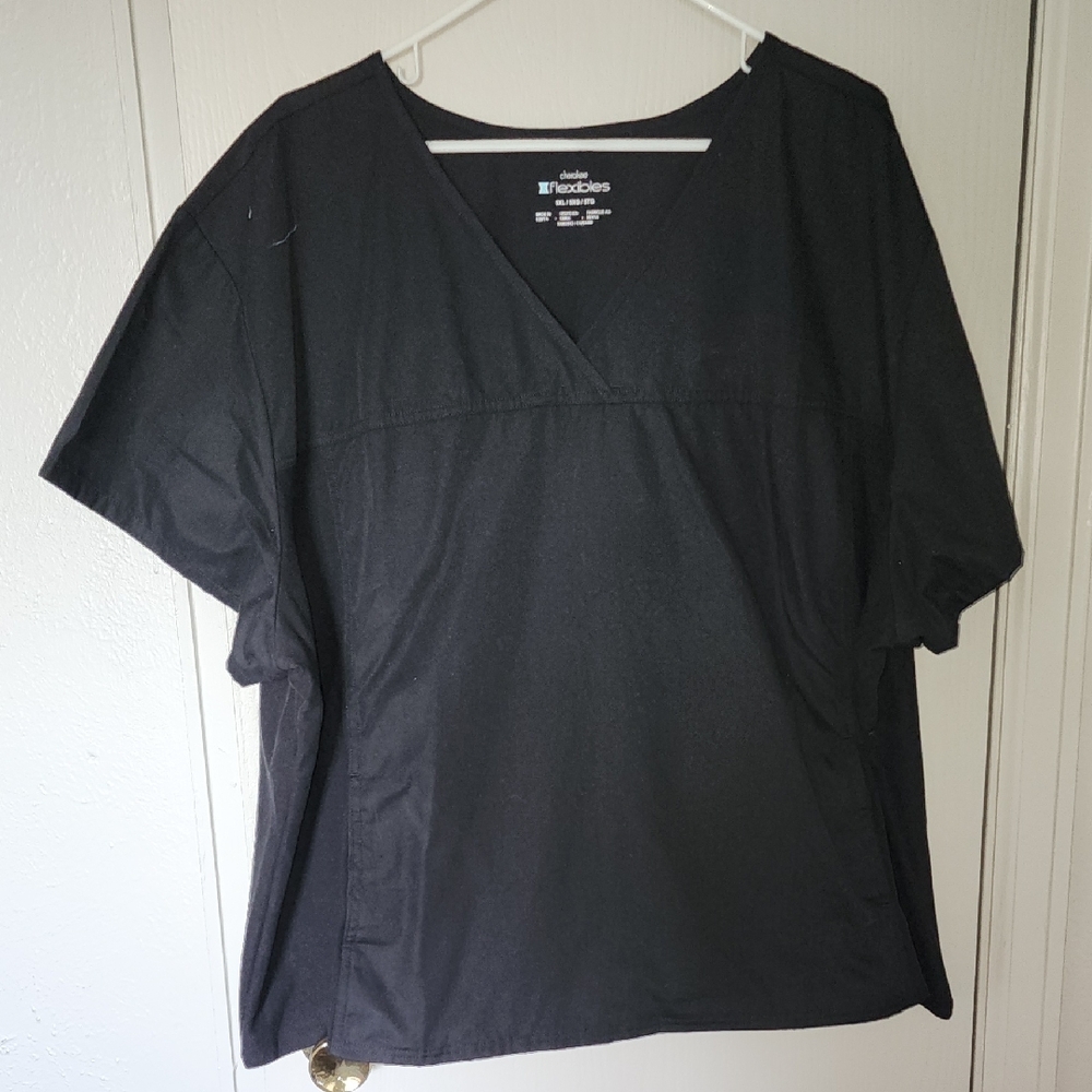 Cherokee Black Women's Scrub Shirt